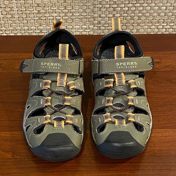 🌟2xHP🌟Sperry Waterproof Leather Fishermen Sa… - Picture 2 of 7